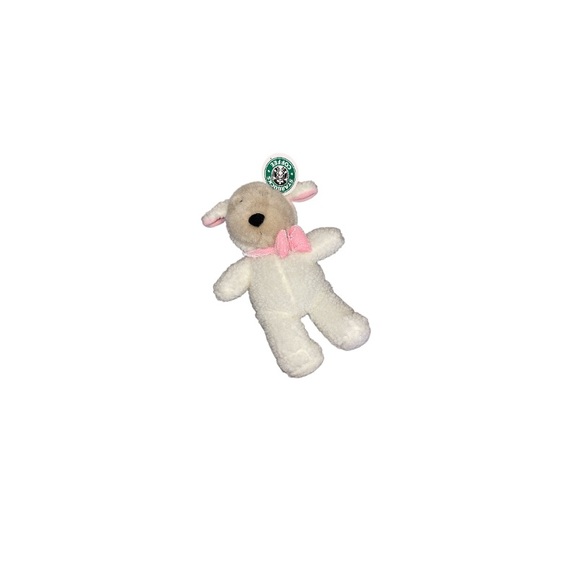 🆕 Starbucks Vintage “Bearista” Sheep Costume Plush Stuffie Teddy Bear - Picture 1 of 10